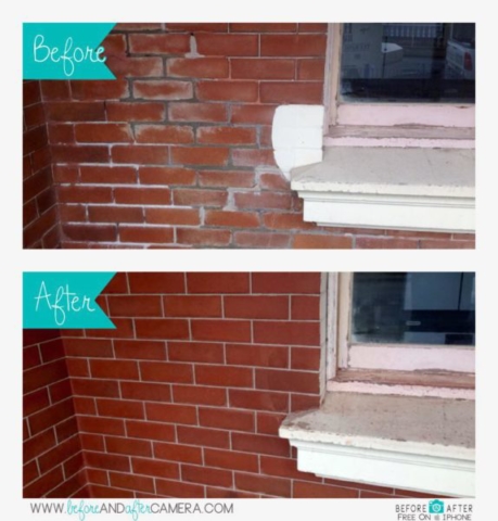 Tuckpointing and Repointing Bricks